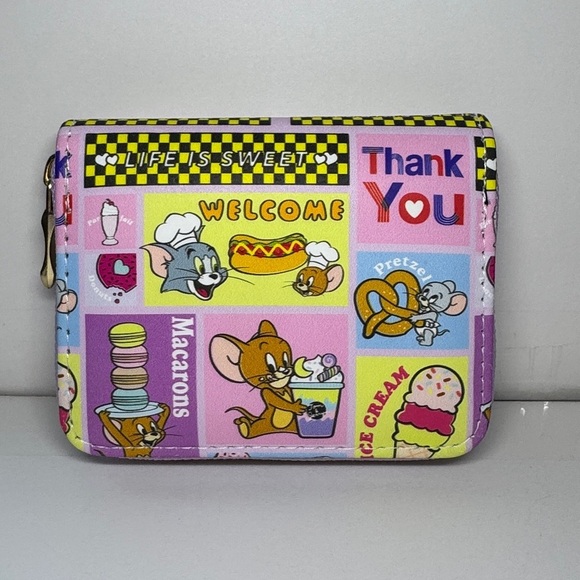 Tom and Jerry Small Wallet Hot Dog Ice Cream Food - Picture 1 of 7